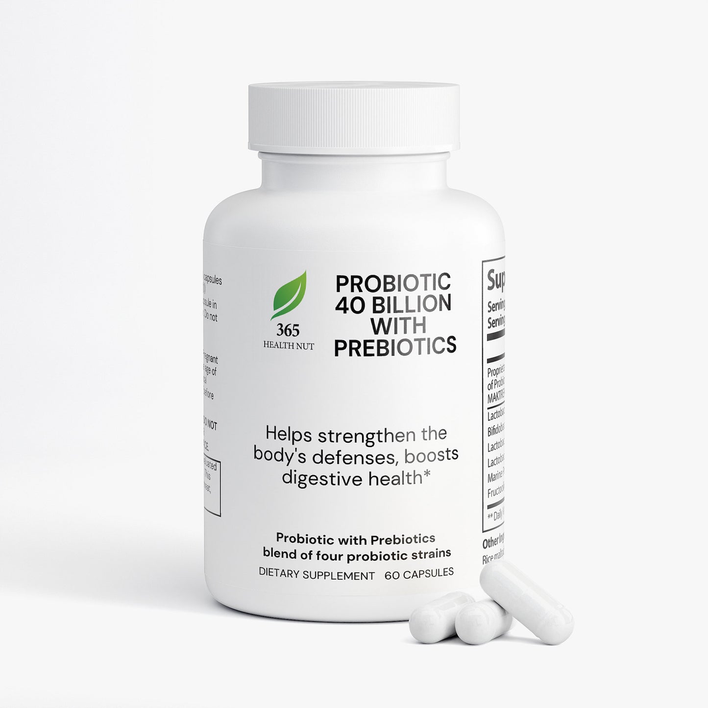 Probiotic 40 Billion with Prebiotics