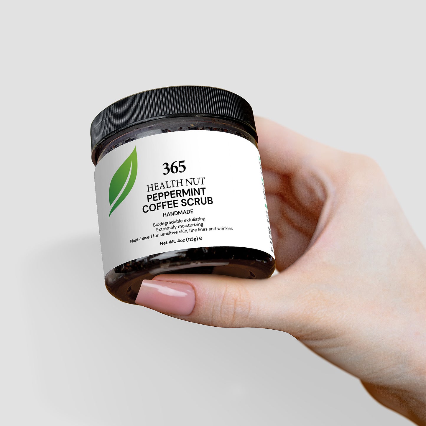 Peppermint Coffee Scrub