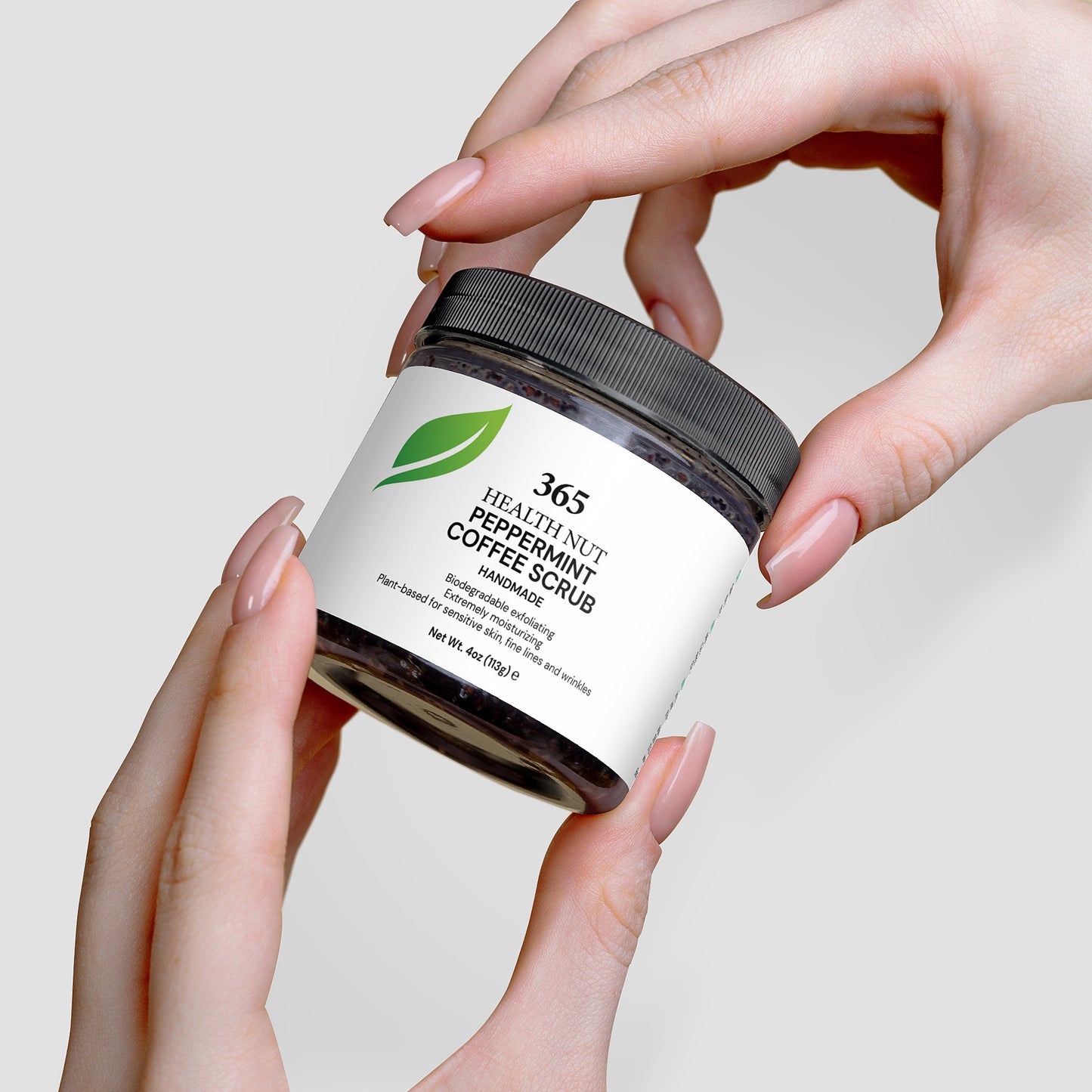 Peppermint Coffee Scrub