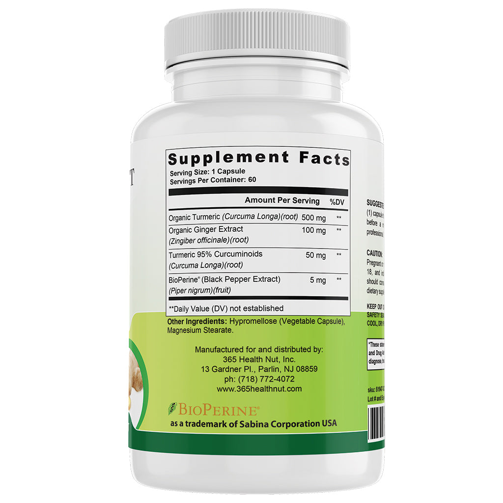 Turmeric Ginger 1505mg